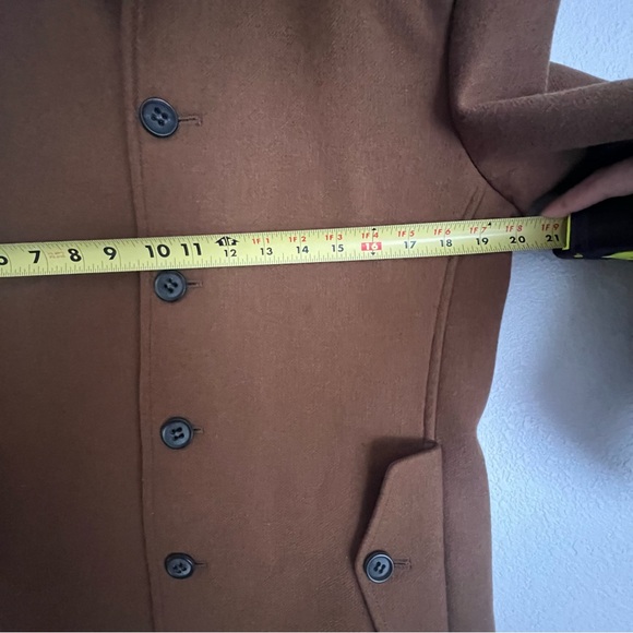 Journal Standard Japan Women’s Wool Coat Size L Camel Brown - Picture 5 of 9